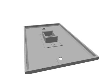 Ethernet RJ45 keystone socket wall plate
