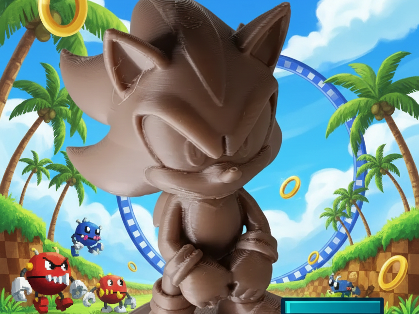 Shadow stylisé - Figurine 3D détaillée