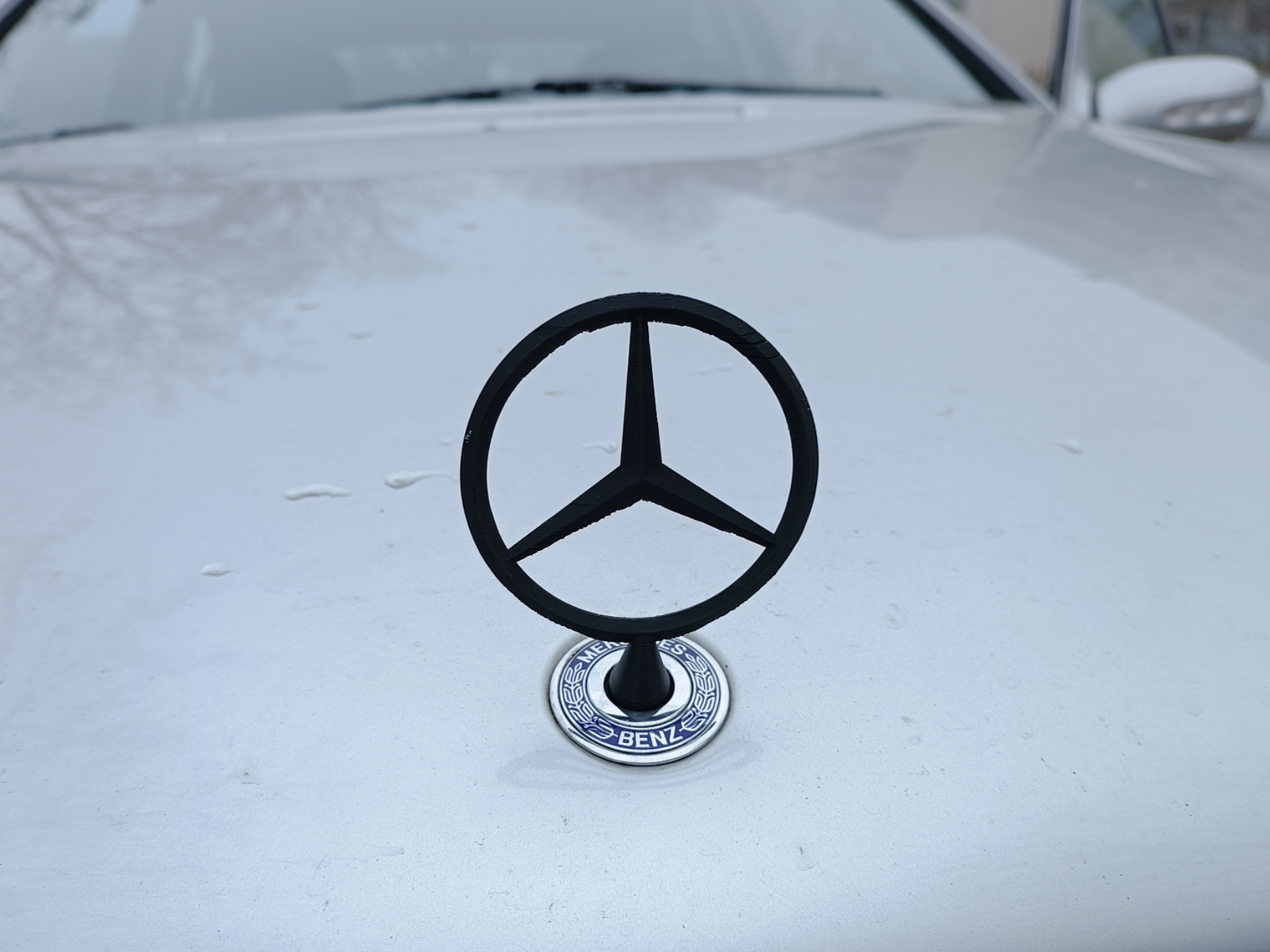 Mercedes Stern für Motorhaube C240 2000 W203