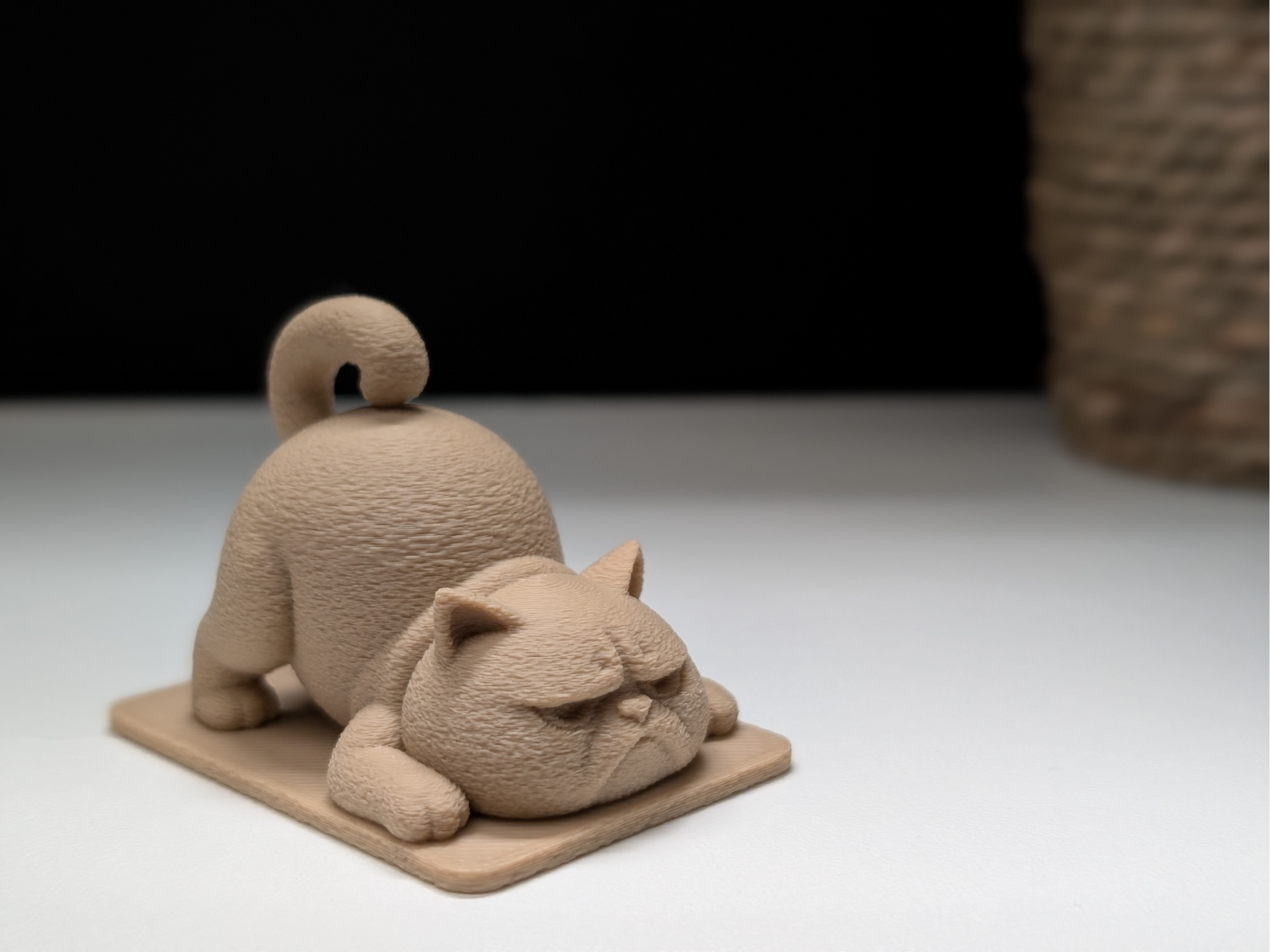Grumpy Cat Does Yoga (Badly)