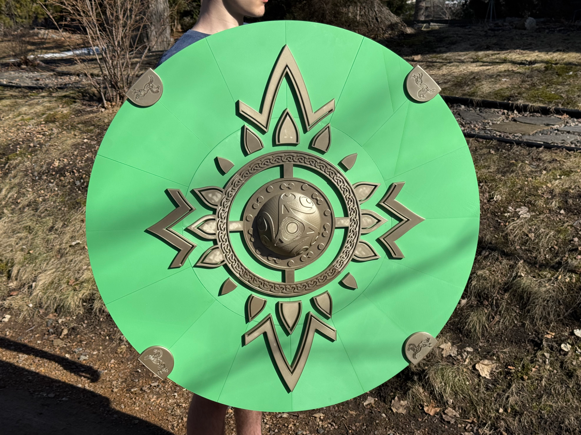 Full Sized Rohan Royal Guard's Shield!