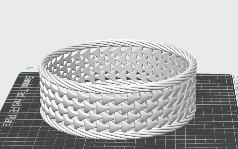 Braided basket or bowl No.2