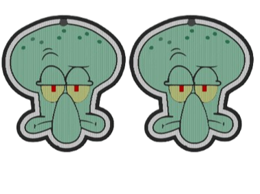 Pendientes Calamardo