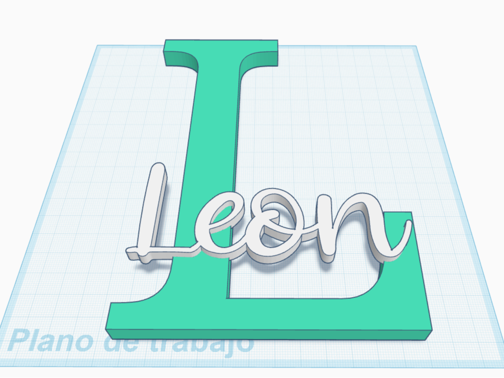 Leon Name with initial