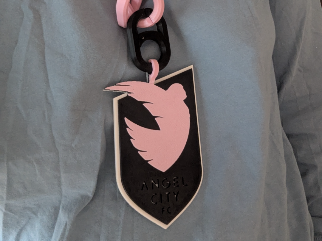 Angel City FC Pendant and Chain
