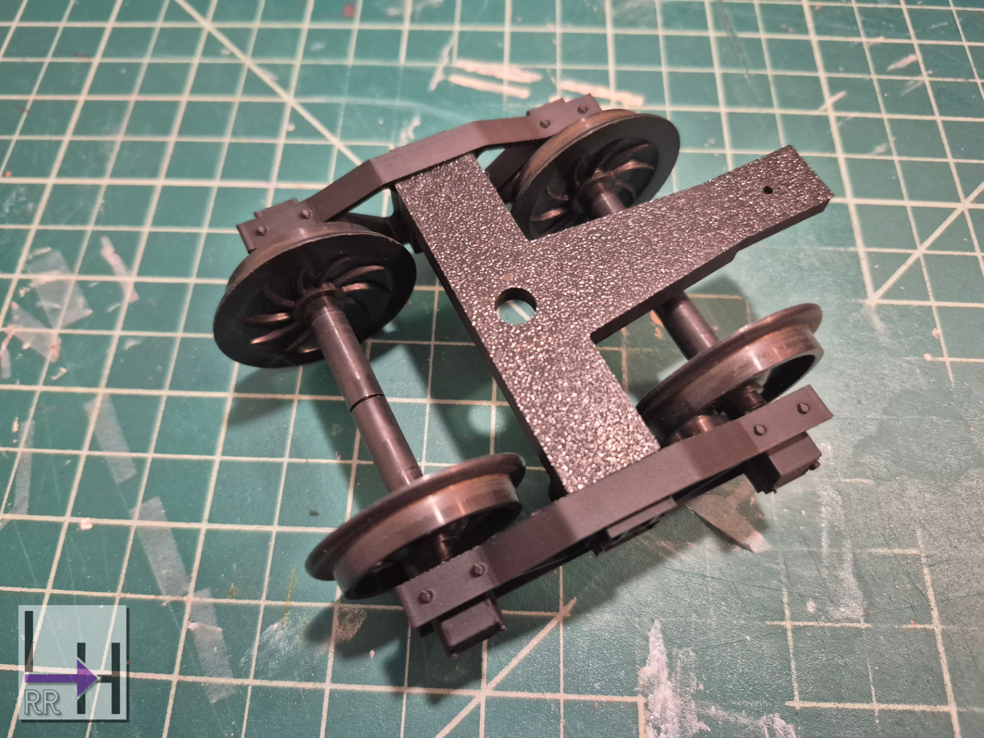 Archbar Trucks, snap-fit; 45mm trains