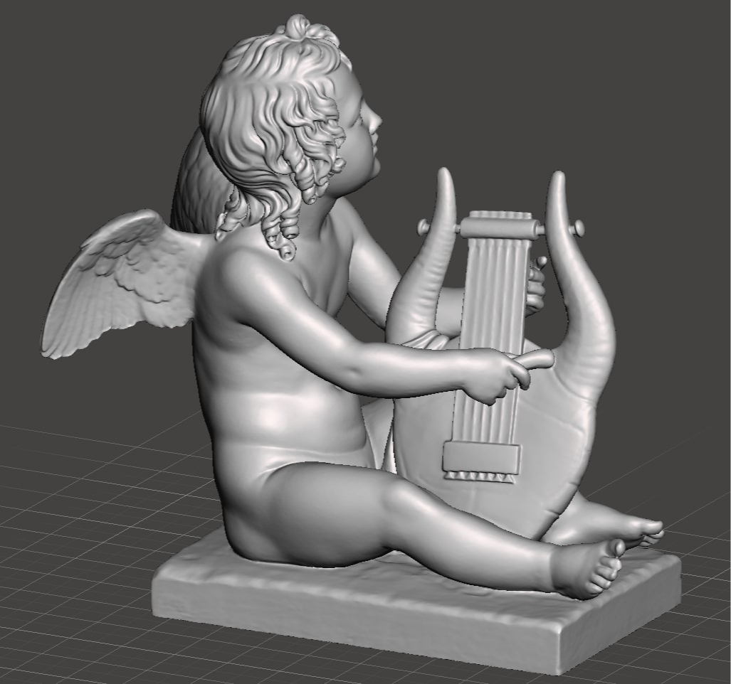 Cupidon with Lyre