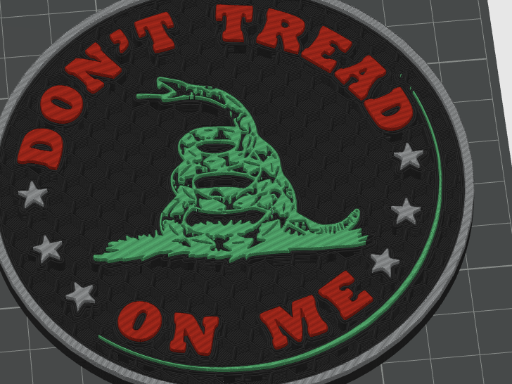 Don't Tread on me Coaster