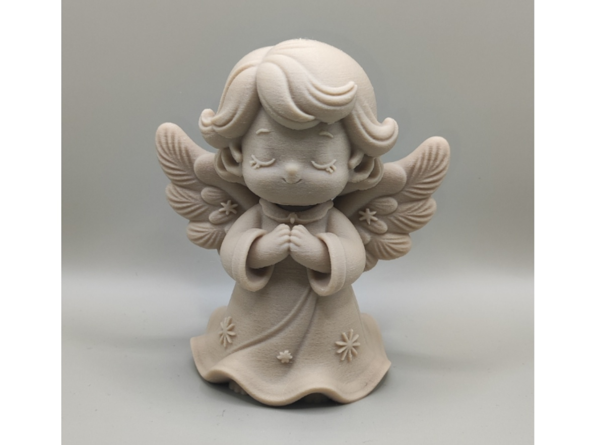 sweet Christmas angel figurine