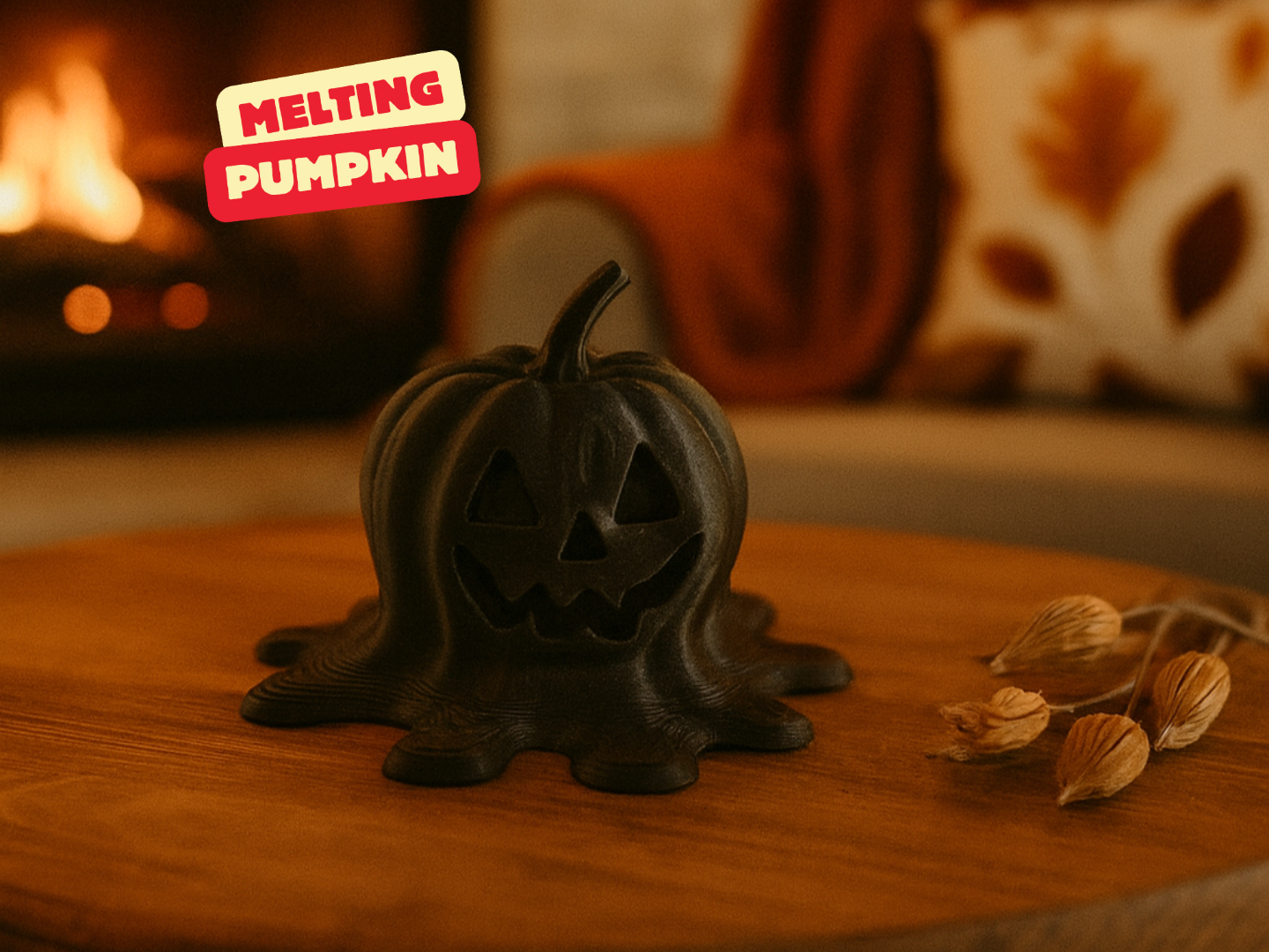 MELTING PUMPKIN – The Melting Jack-O’-Lantern