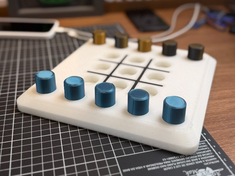 Jogo da Velha Minimalista em 3D