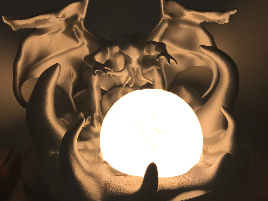 Cthulhu Earth and Skull Light