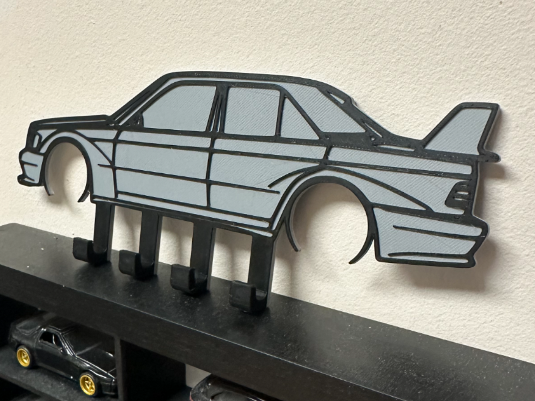Mercedes 190 E EVO2 W201 wall Key hook 4 HOOK