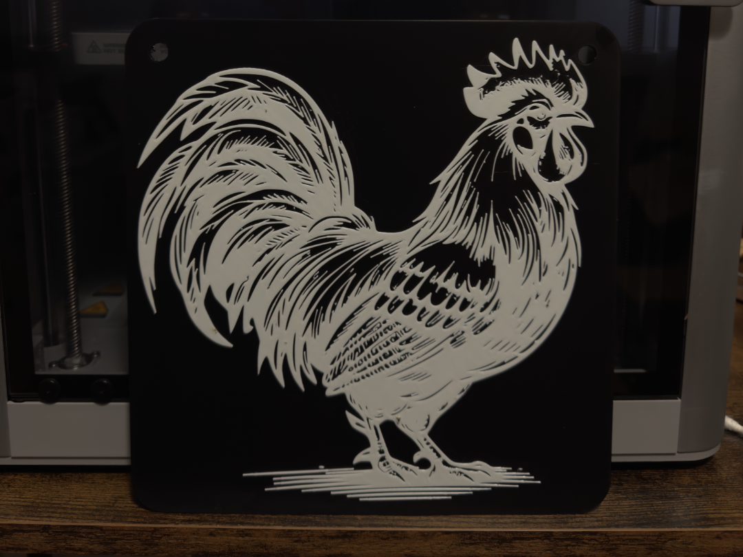 Rooster Sign