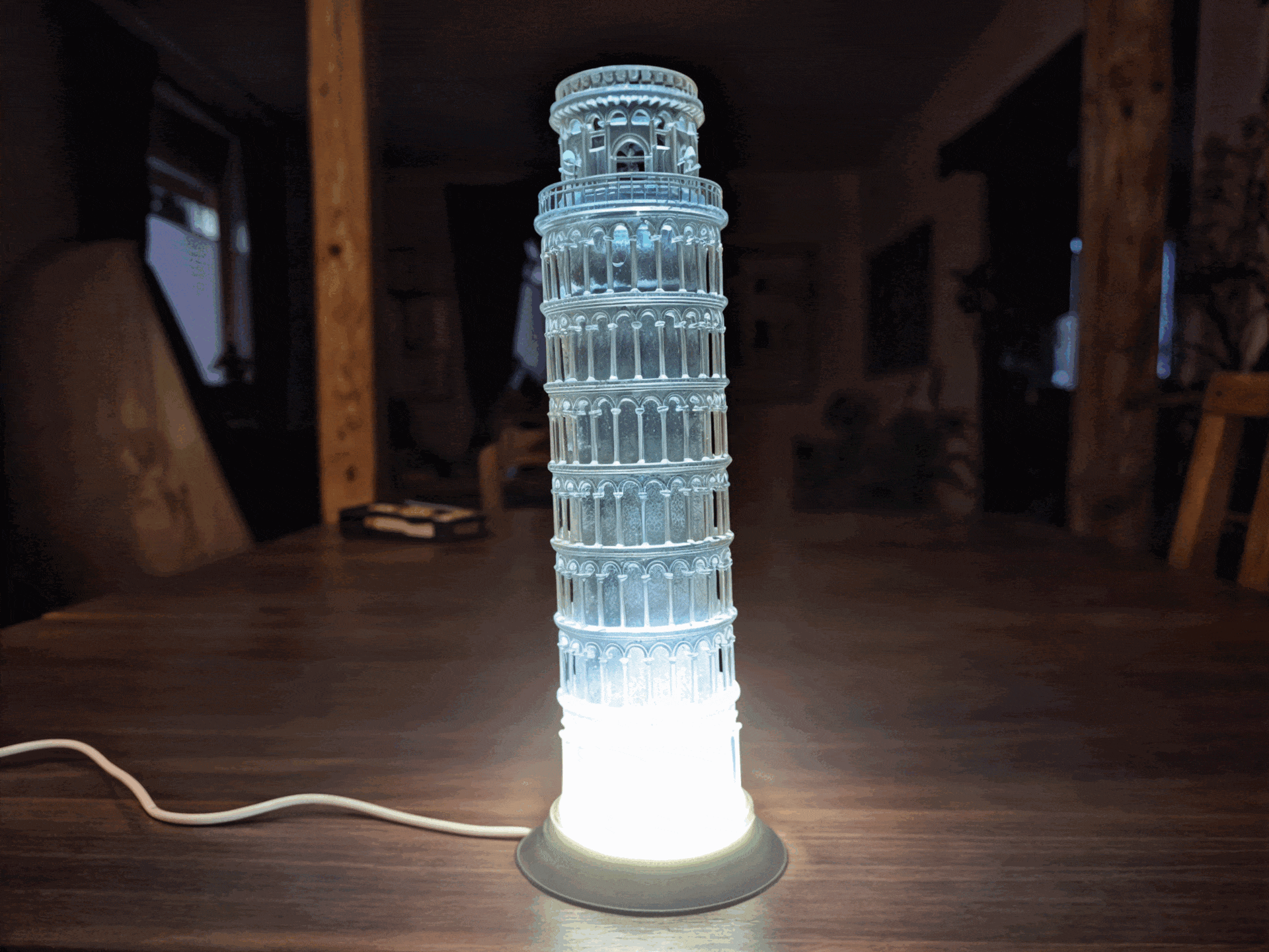 Leaning Lamp of Pisa (LED Kit)