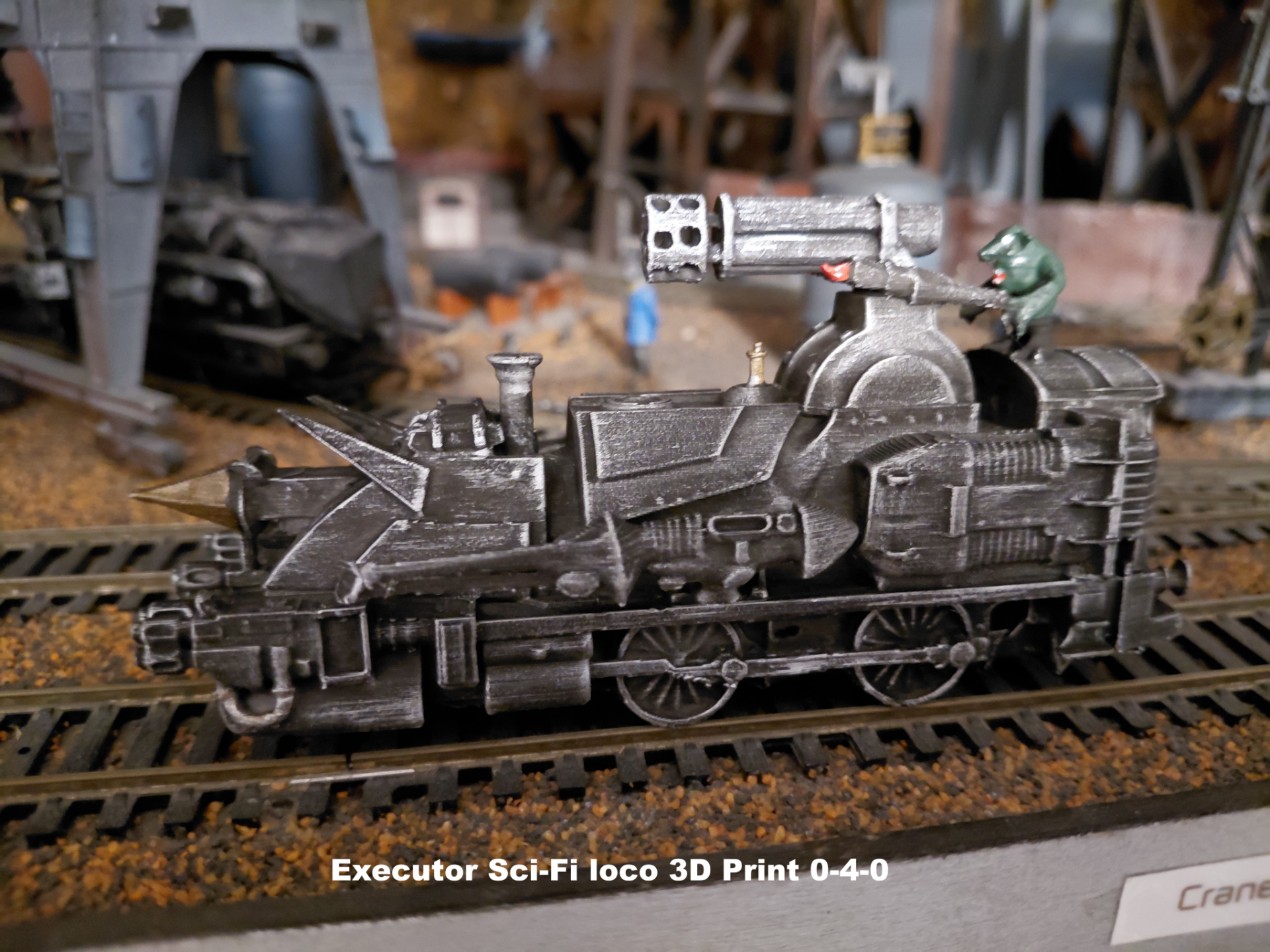 Executor Sci-Fi model shunter loco