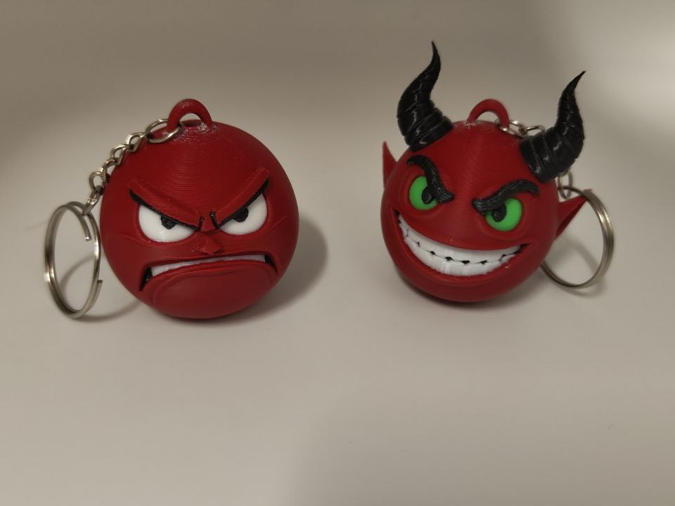 Emoji collection -  keychain version - remix