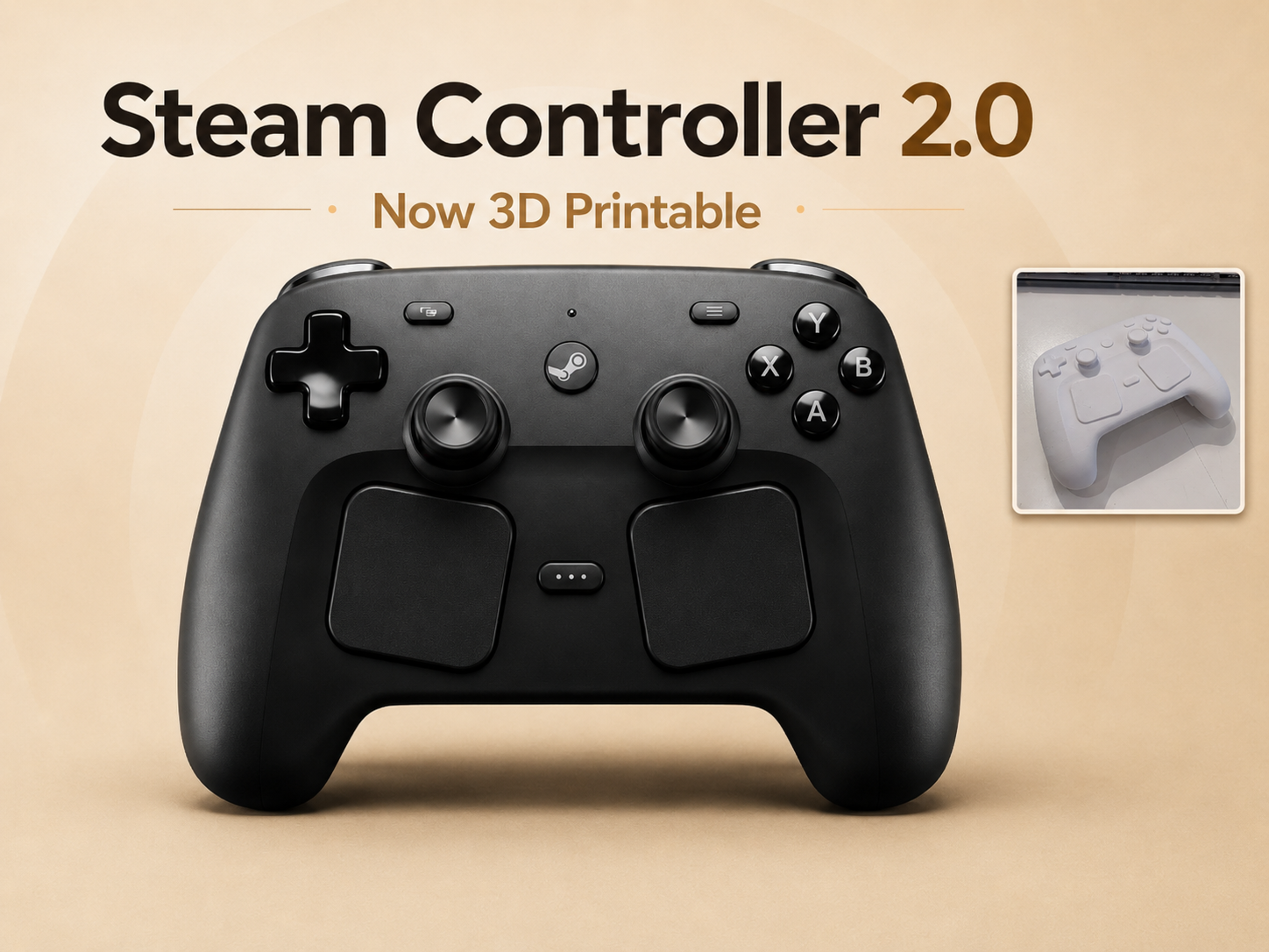 Steam Controller 2 Model