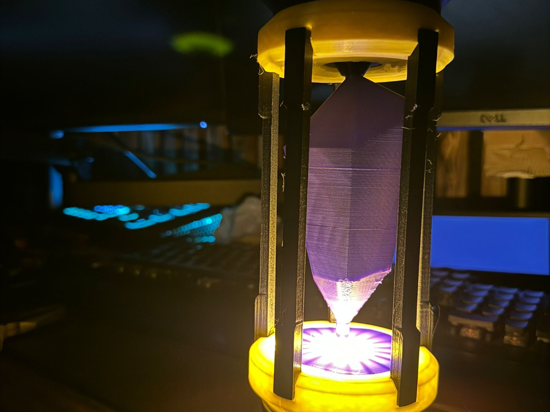 Satisfactory Power Shard Lamp