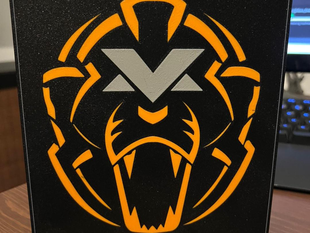 Max Verstappen Lion logo lamp lightbox
