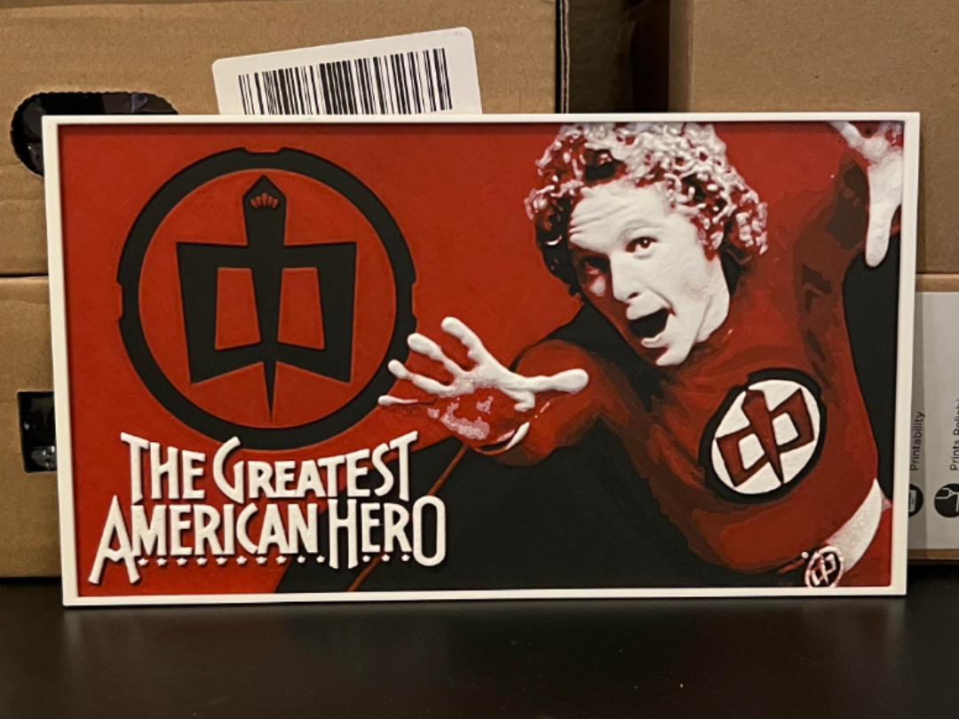 The Greatest American Hero Hueforge