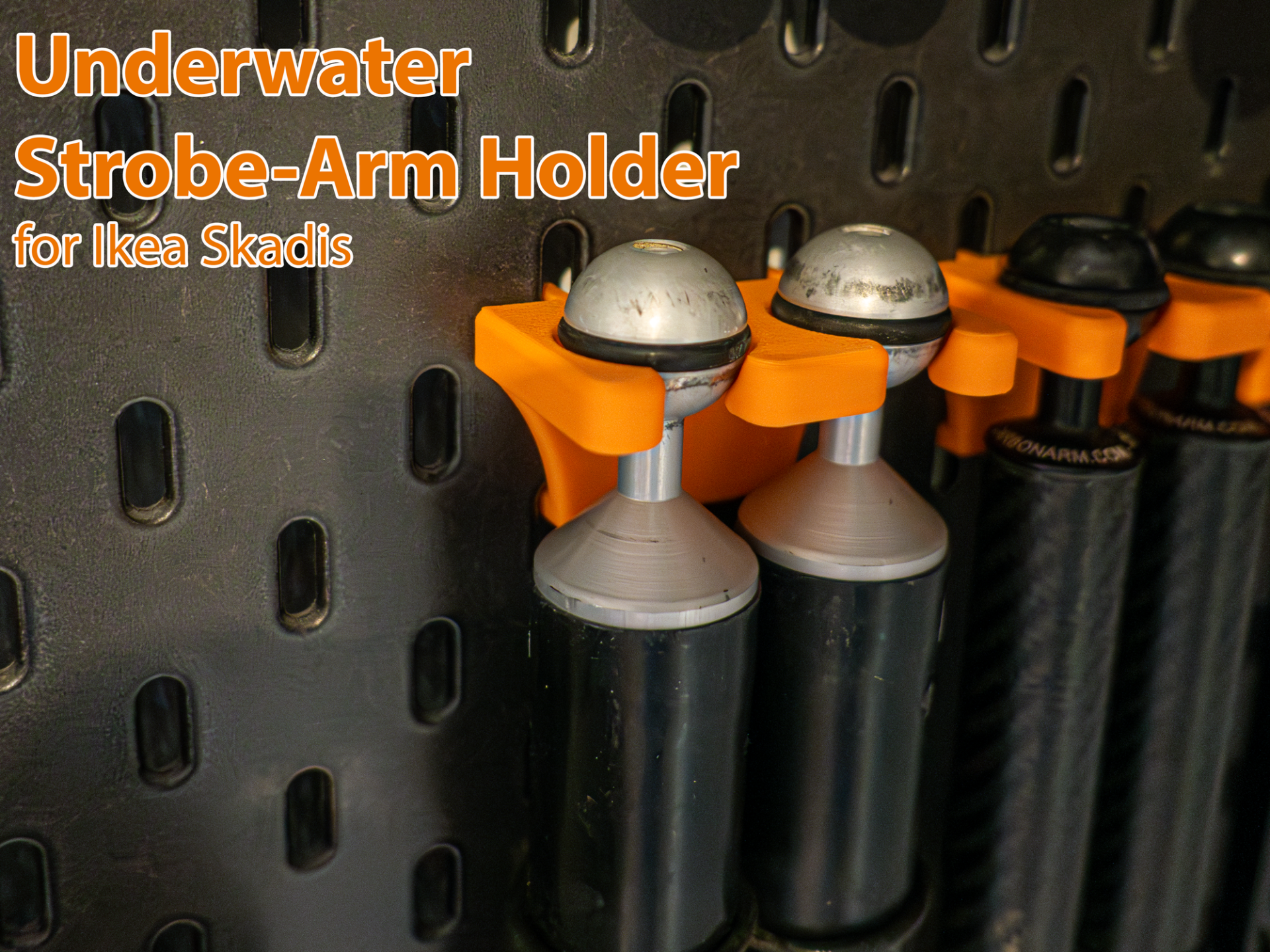 Underwater Strobe Arm Holder - SKADIS