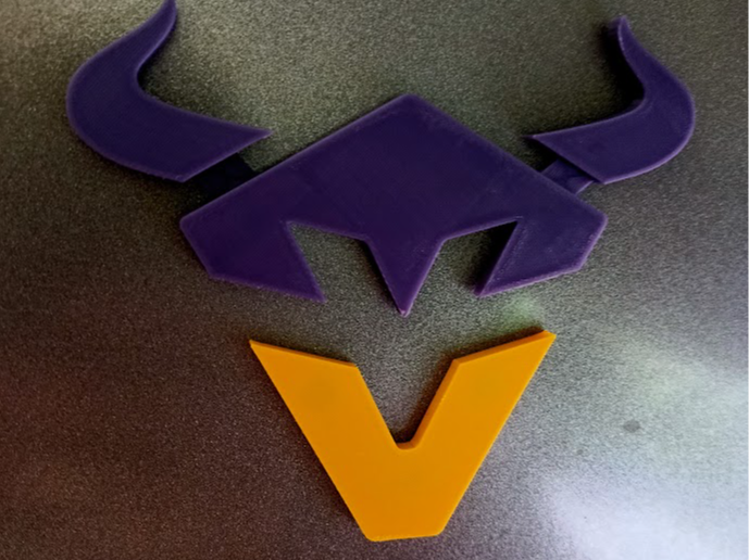 Vienna Vikings Fridge Magnet
