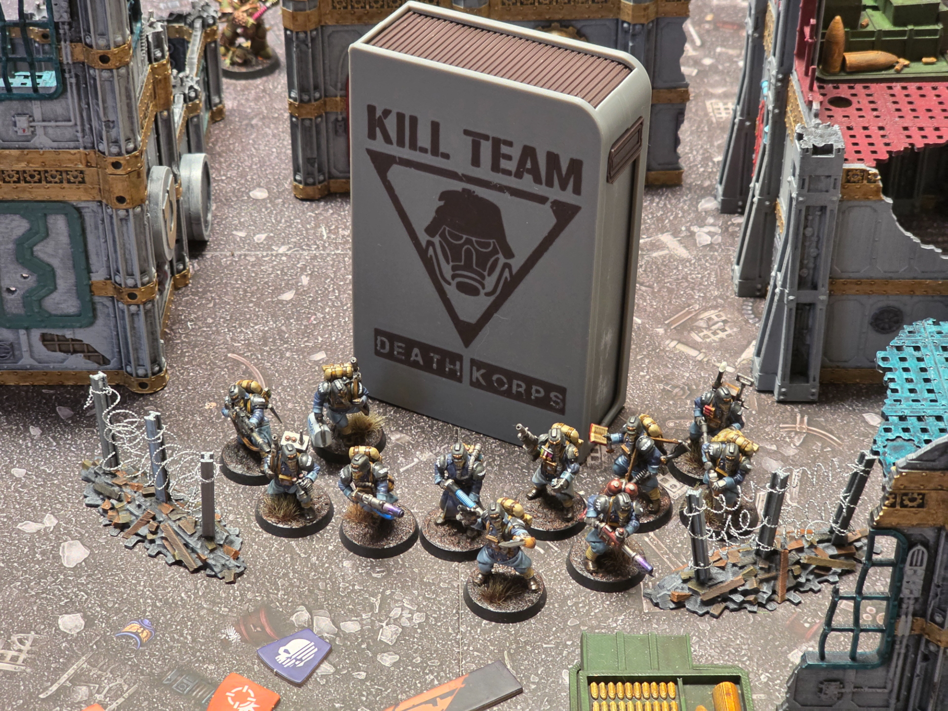 Kill Team Datacard deckbox - Death Korps