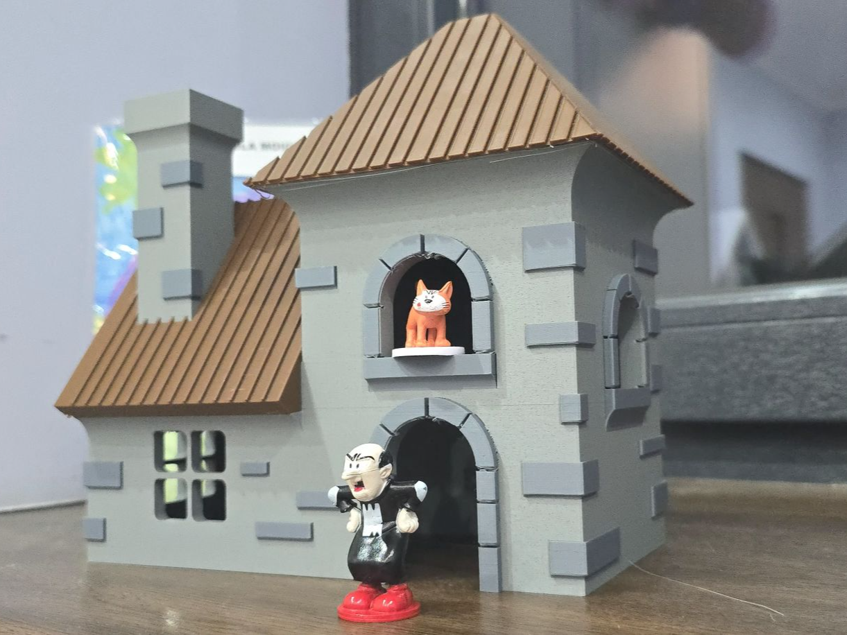 Gargamel Castle Home House Smurfs Smurf Smerfy