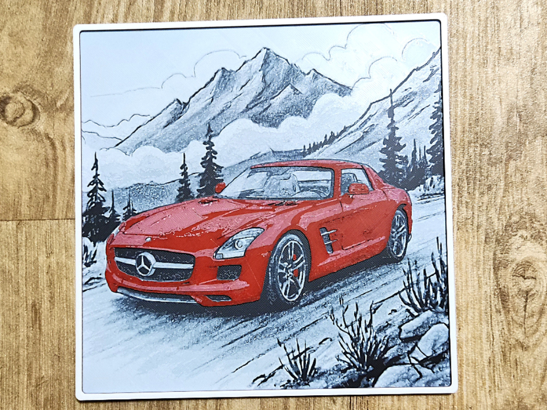 Mercedes-Benz SLS AMG - Hueforge