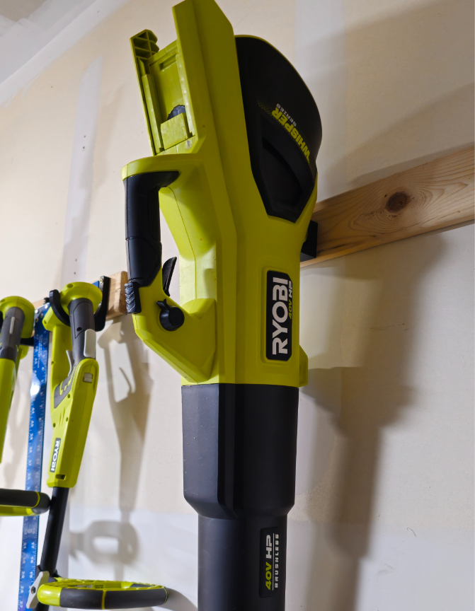 40v Ryobi Leaf Blower Mount