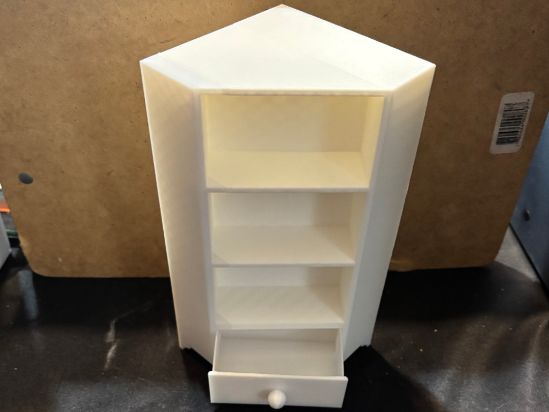 Mini Bookshelf Corner Piece