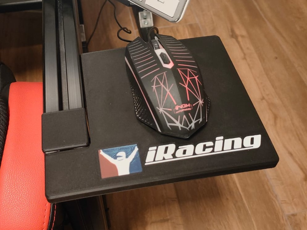 tappetino mouse simrig iracing