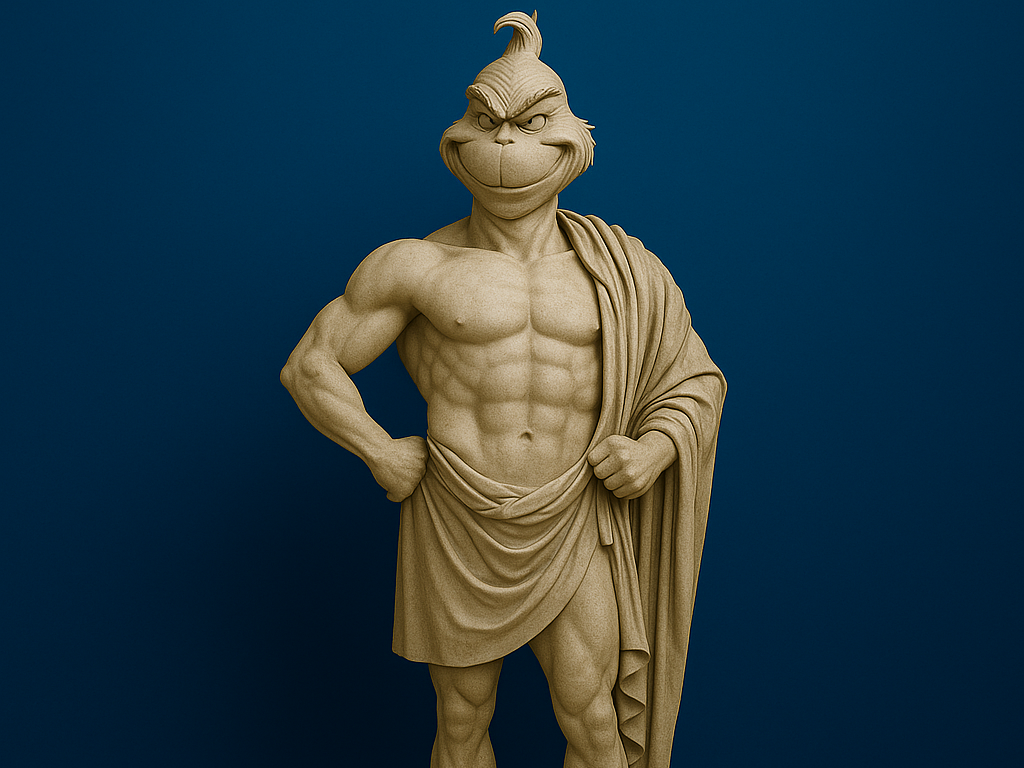 Grinchus Maximus - Grinch that have abs :)