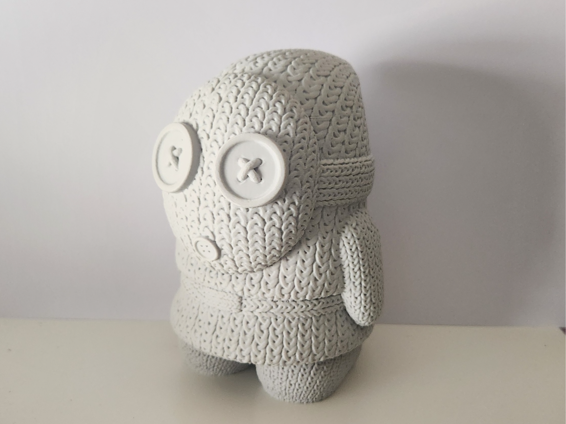 Knitted Shy Guy