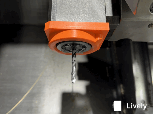 Coolant Halo - HAAS 90 degree VDI live tool