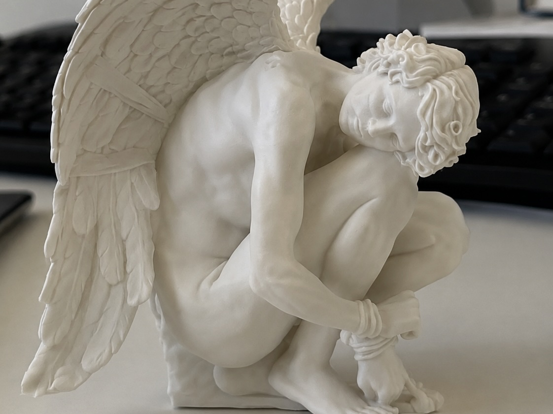 Fallen Angel Statue