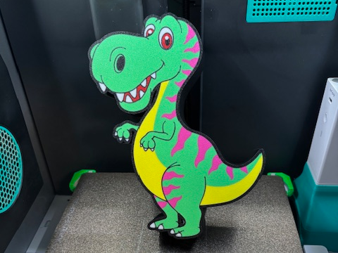 Dinosaurier Lampe