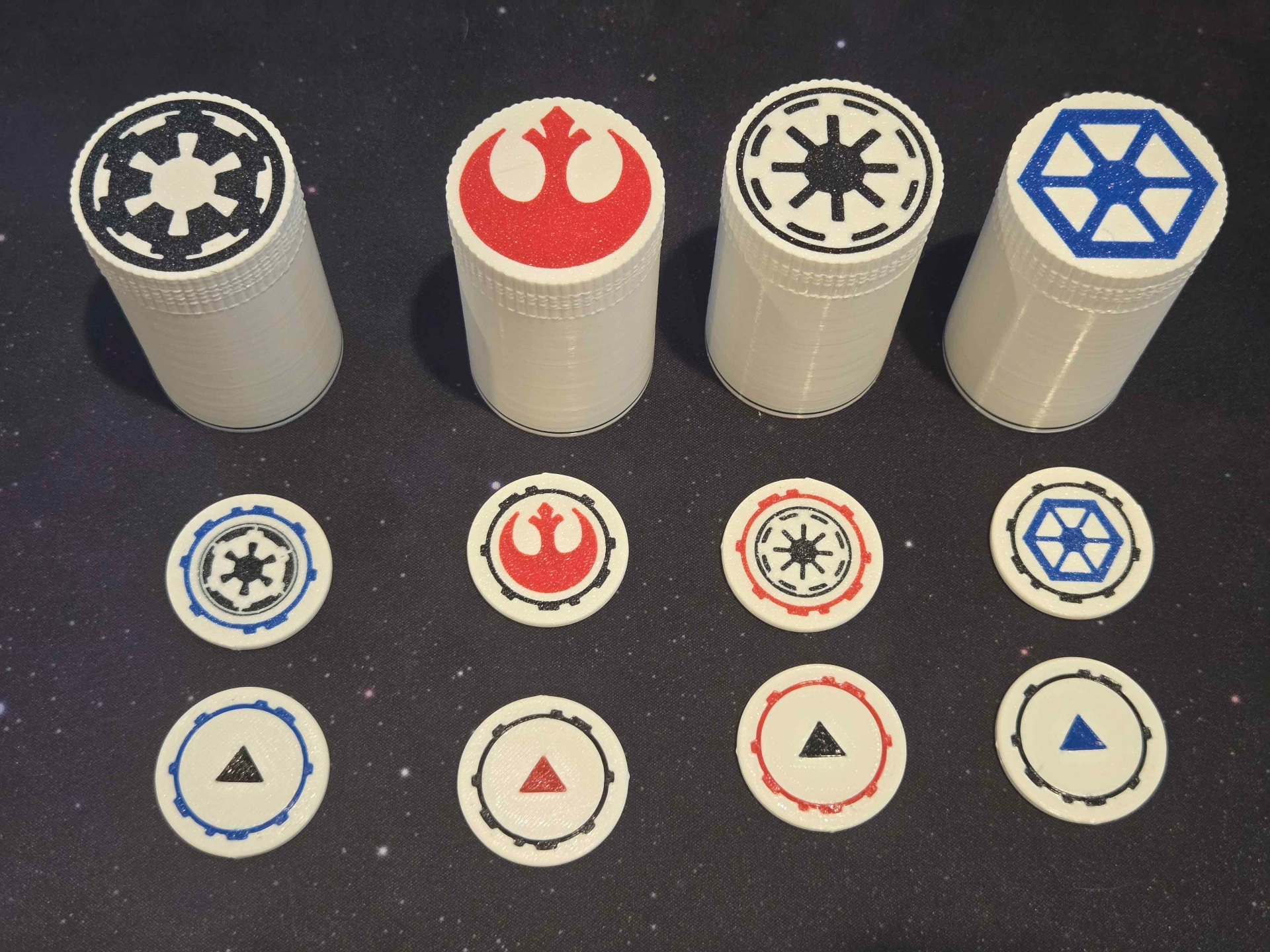Star Wars Legion Order Token Tube Container