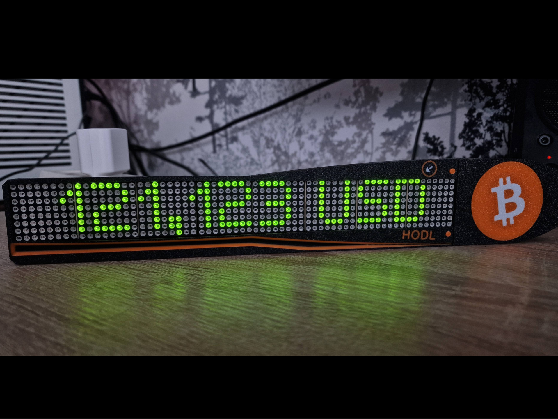 Bitcoin price display! - Intended for tinkerers!