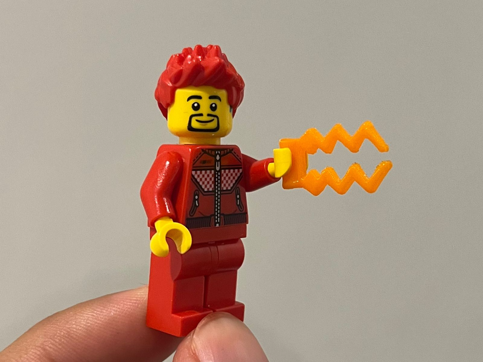 Lightning Effect – Brick Minifigure Hand Accessory