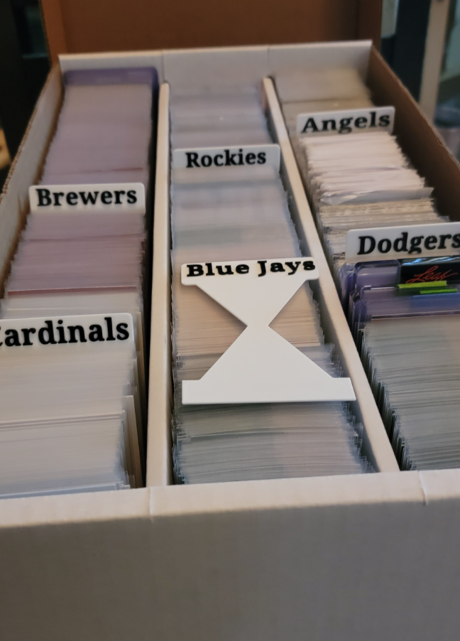 MLB Baseball Trading Card Dividers (All Teams)