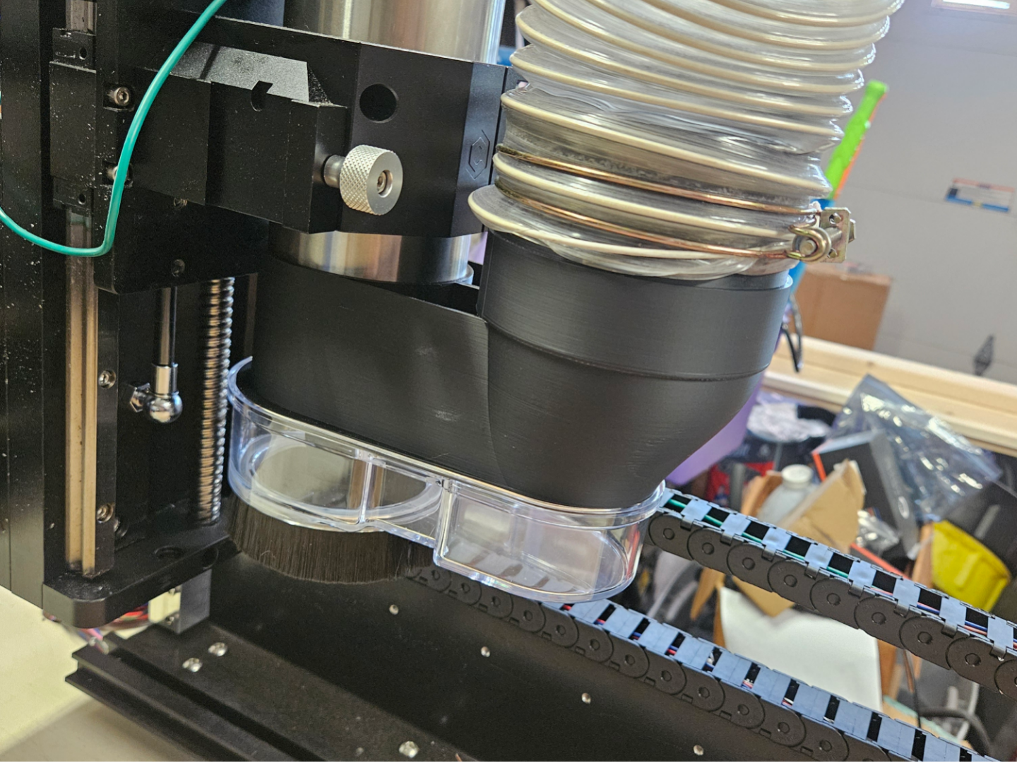 Shapeoko 80mm Spindle Super Sweepy Top Half