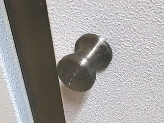 Küpper Türknopf mit Kontermutter
