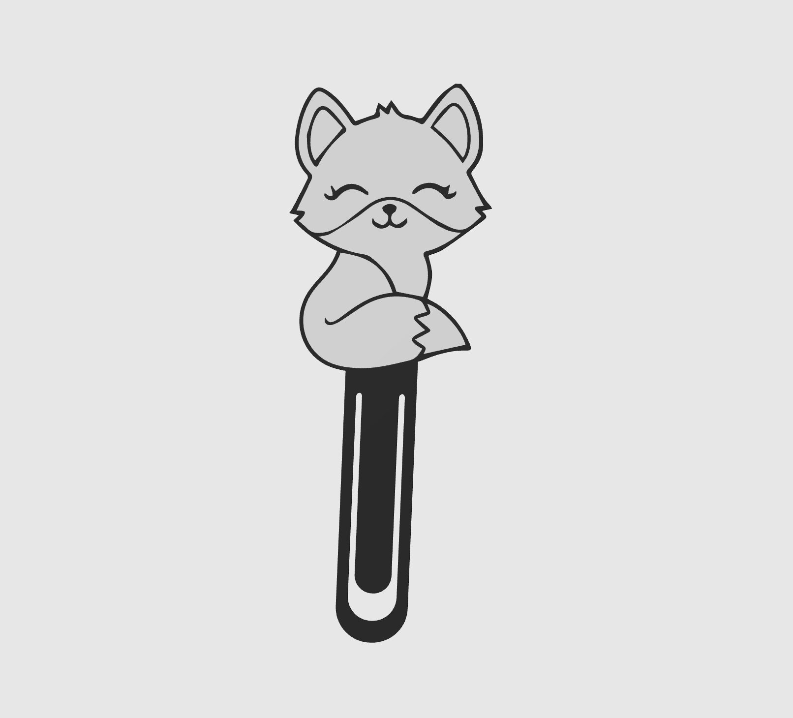 BookMark Fox Cute Kawaii
