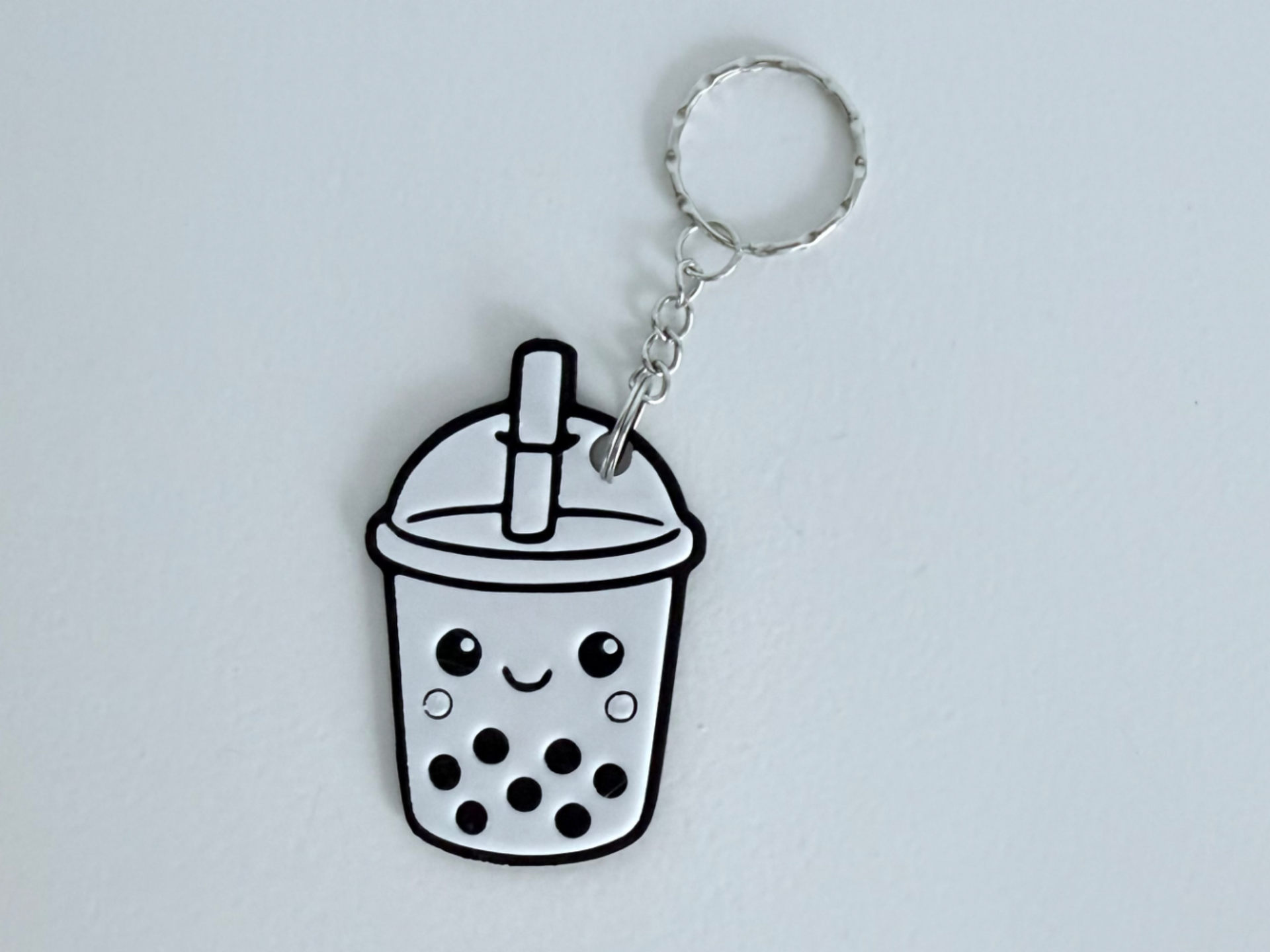 Cute Milkshake Keychain – Kawaii Drink