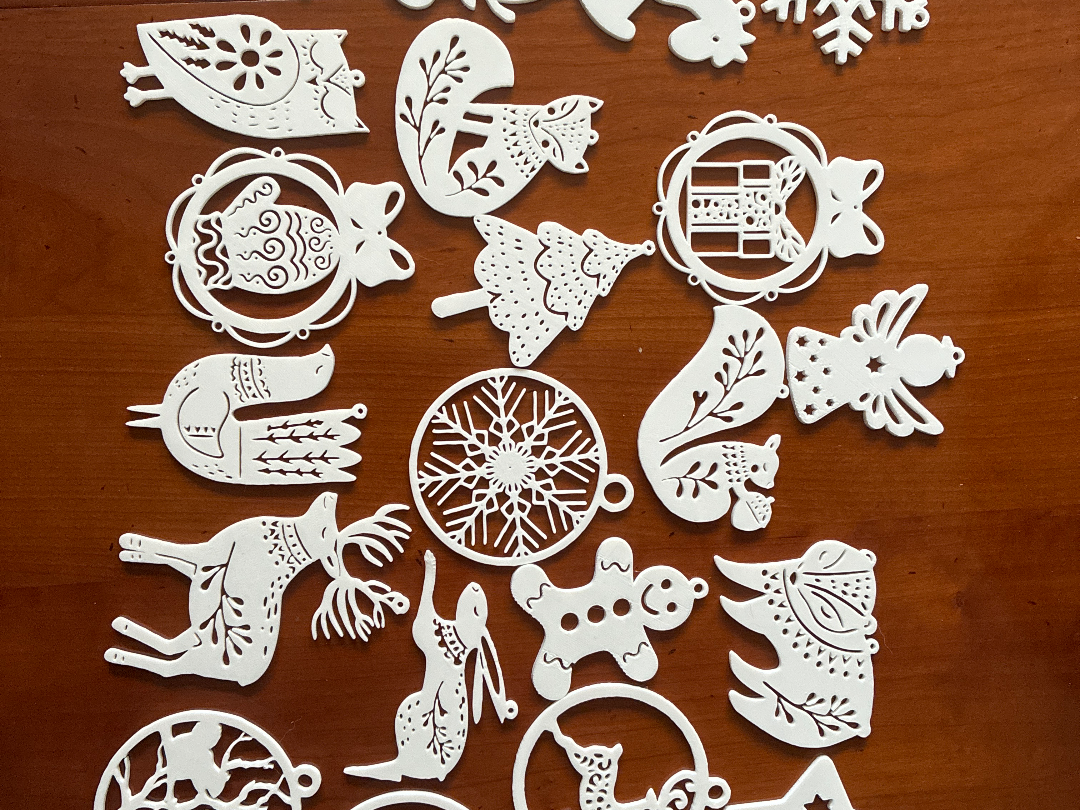 Christmas tree decoration set