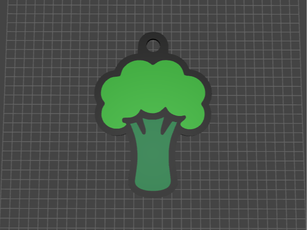 3D Printable Broccoli Model