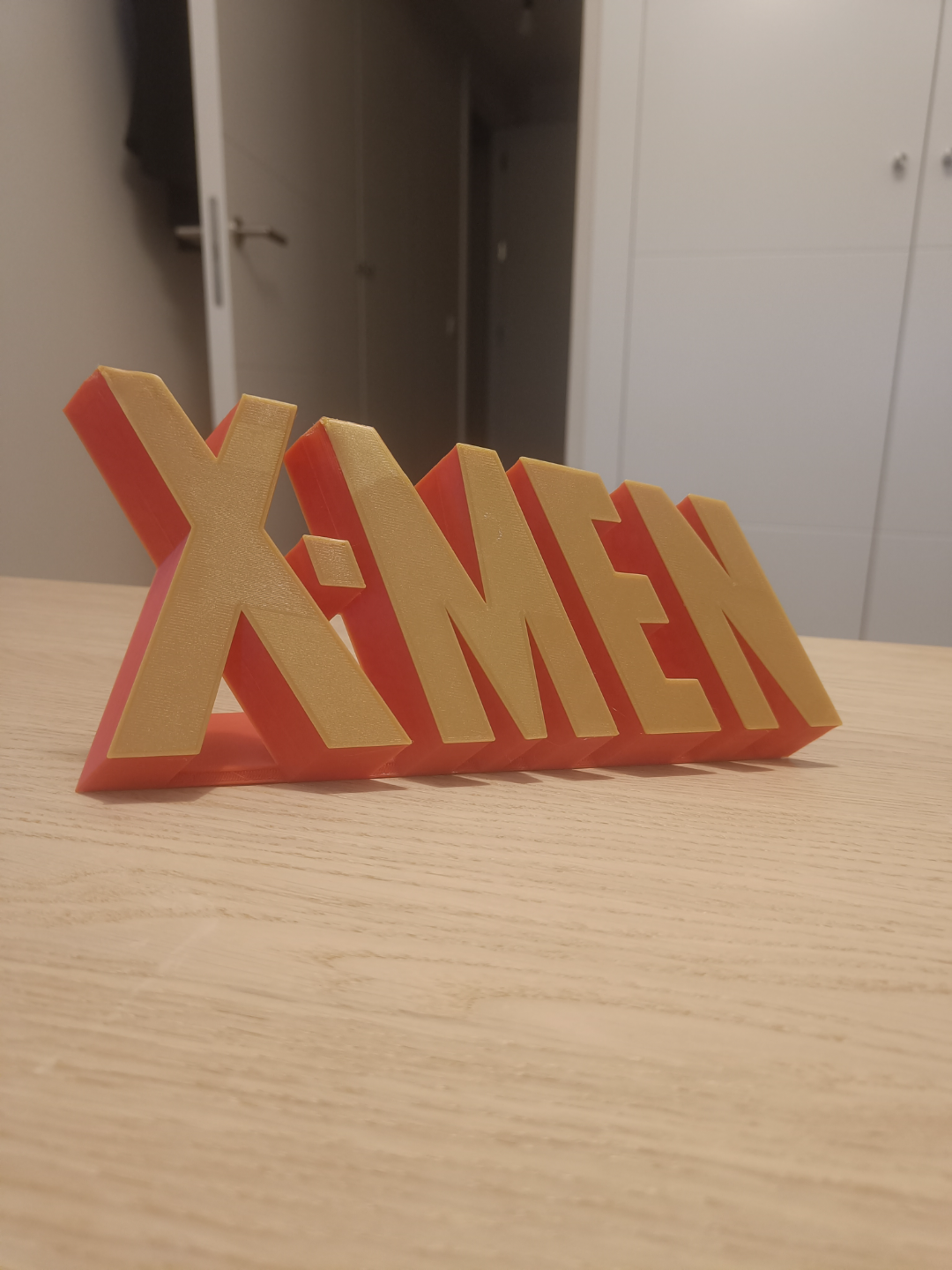 X-MEN logo (No supports)