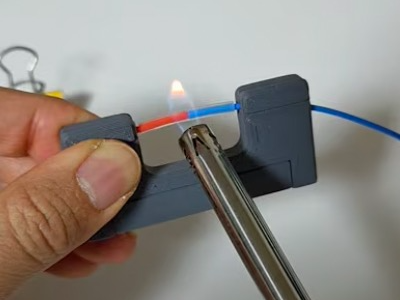 Filament welder splice